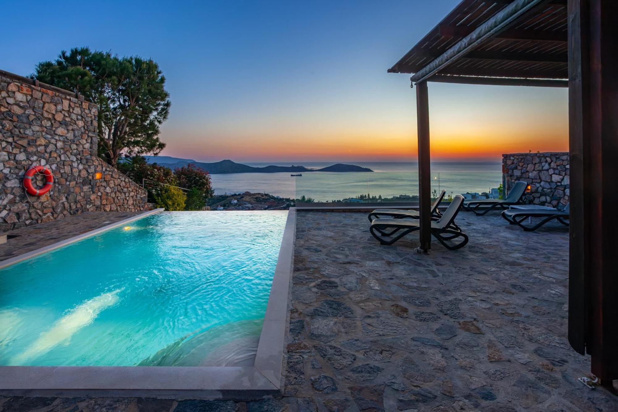Elounda Sunrise Villa Экстерьер фото