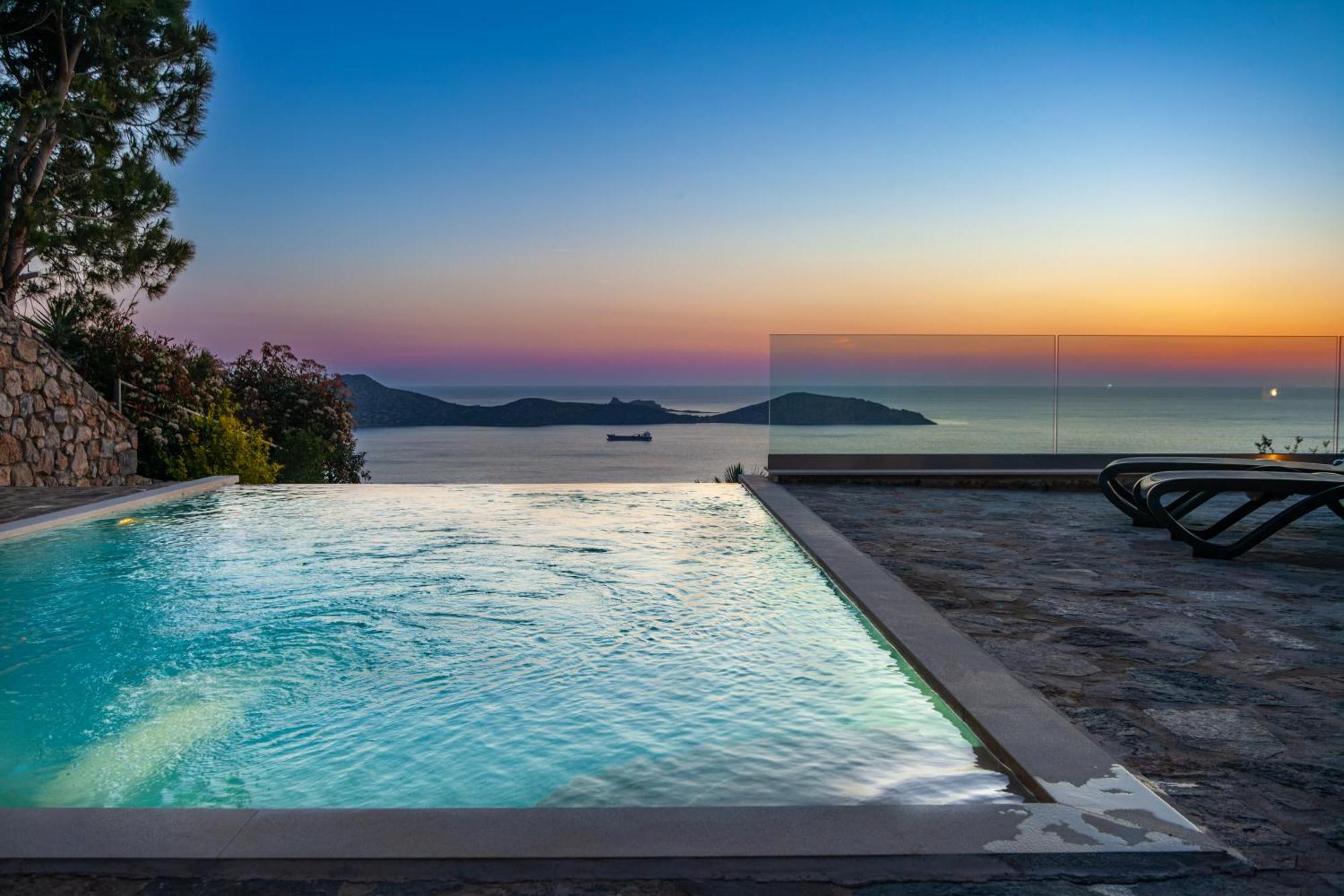 Elounda Sunrise Villa Экстерьер фото