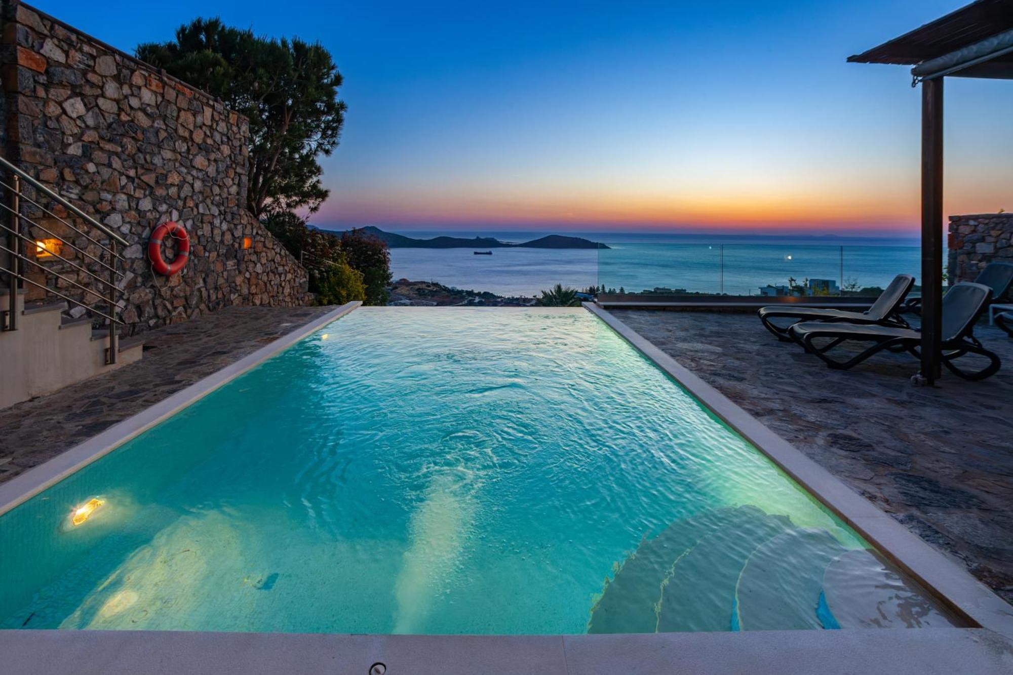 Elounda Sunrise Villa Экстерьер фото