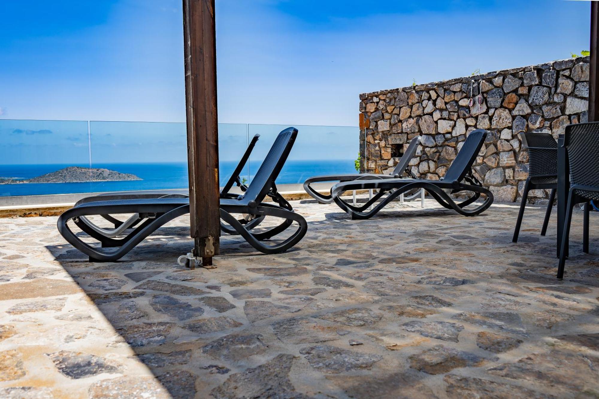 Elounda Sunrise Villa Экстерьер фото